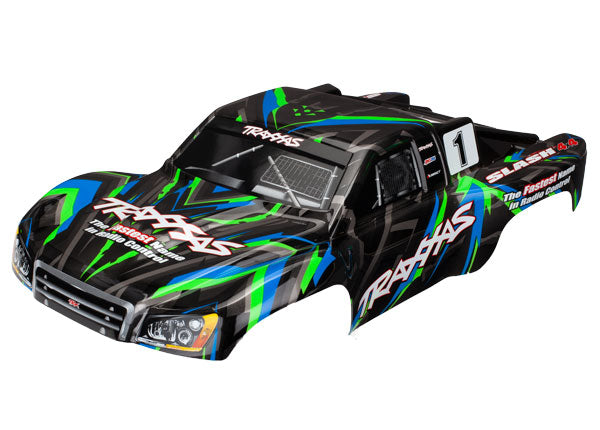 Traxxas 6816G Body Slash 4X4 Grn