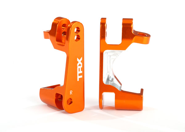 Traxxas 6832A Caster Blocks Alum Orange
