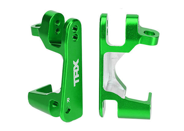 Traxxas 6832G Caster Block Grn Aluminum 4X4