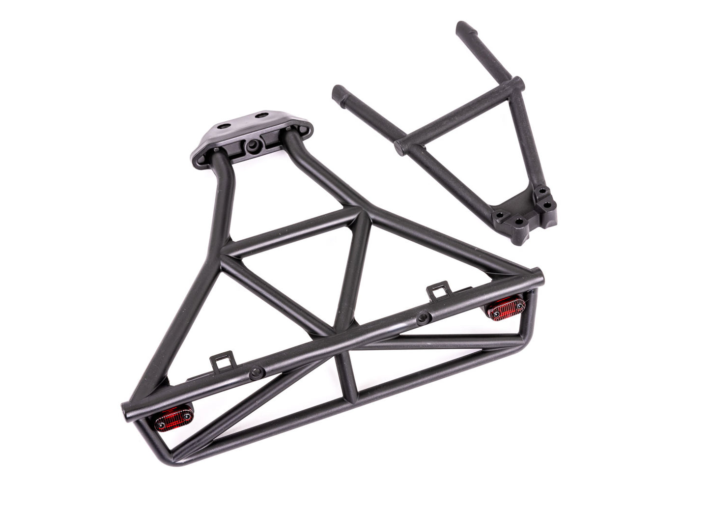 Traxxas 6836X Bumper / Mount Rear Black