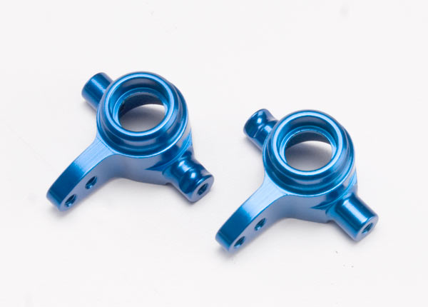 Traxxas 6837X Steering Block Aluminum Blue