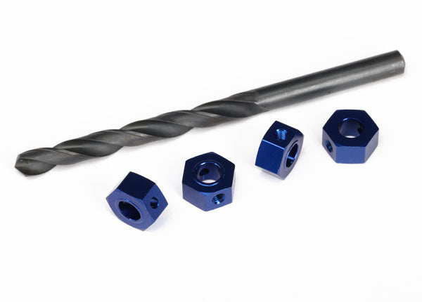 Traxxas 6869 Wheel Adapter 12Mm Hex Blue