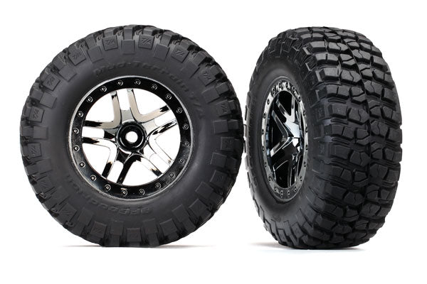 Traxxas 6873T T&W Sct Ss Blk,Chrm/Bfg S1 Tsm