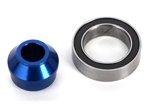 Traxxas 6893X Bearing Adapter Aluminum Blue