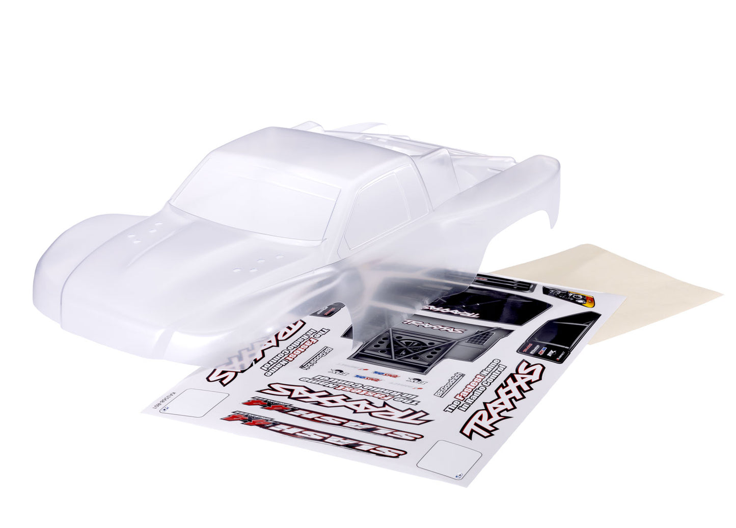 Traxxas 6965R Body Slash 4X4 Heavy Duty Clr