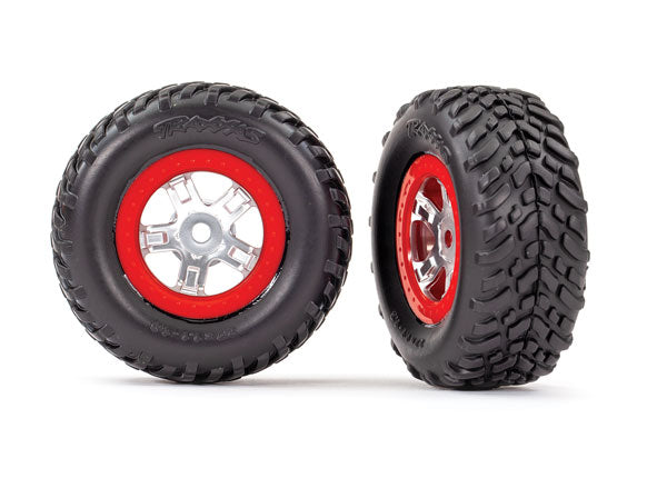 Traxxas 7073A T&W Sct Stn Chrm,Red/Sct Of/R