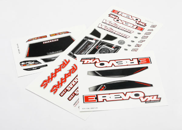 Traxxas 7113 Decal 1/16 E-Revo Vxl