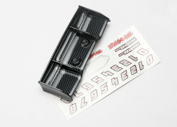 Traxxas 7122G Wing 1/16 E-Revo Exo-Carbon