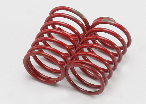 Traxxas 7147 Springs Gtr 2.06 Rate Red 1/16