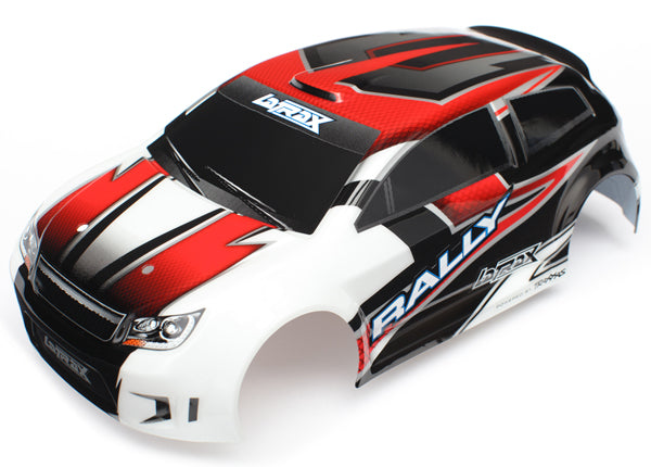 Traxxas 7515 Body 1/18 Latrax Rally Red