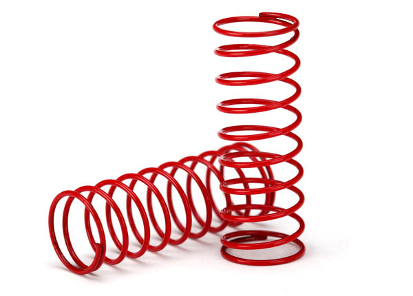 Traxxas 7667 Springs Gtr .412 Rate Red