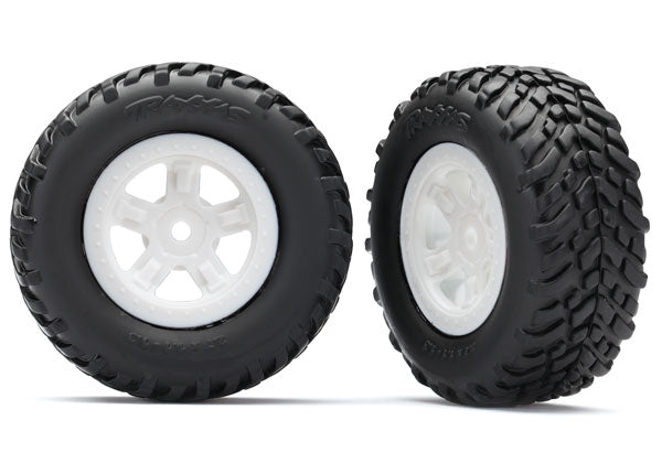 Traxxas 7674X T&W Sct Wht Whl/Of/R Rcng