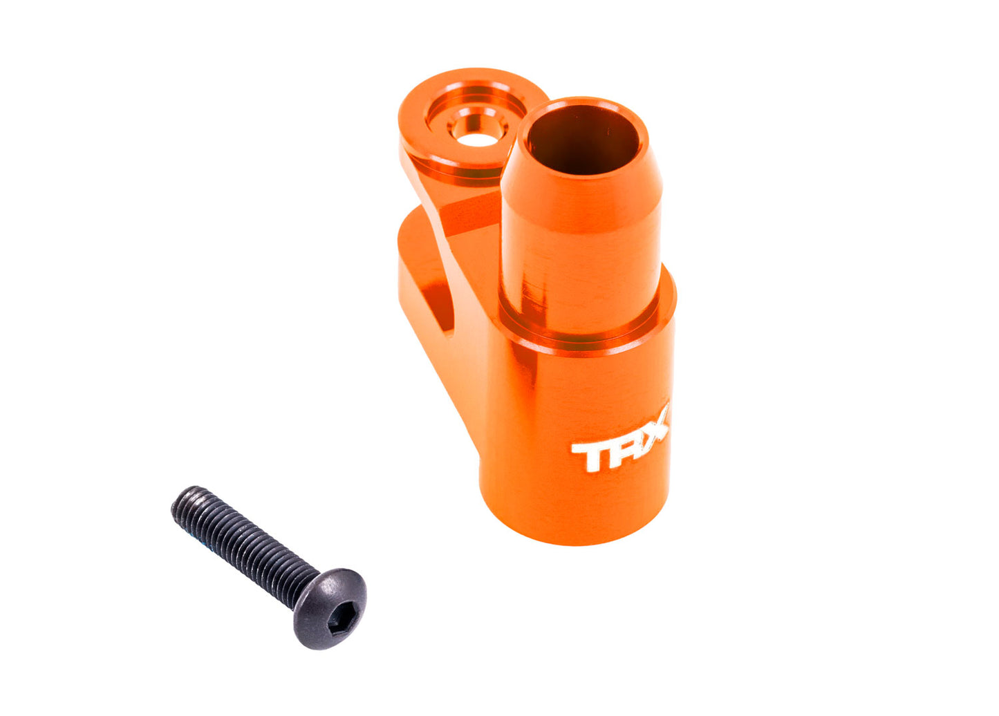 Traxxas 7747-Orng Servo Horn Steering Alum Orng
