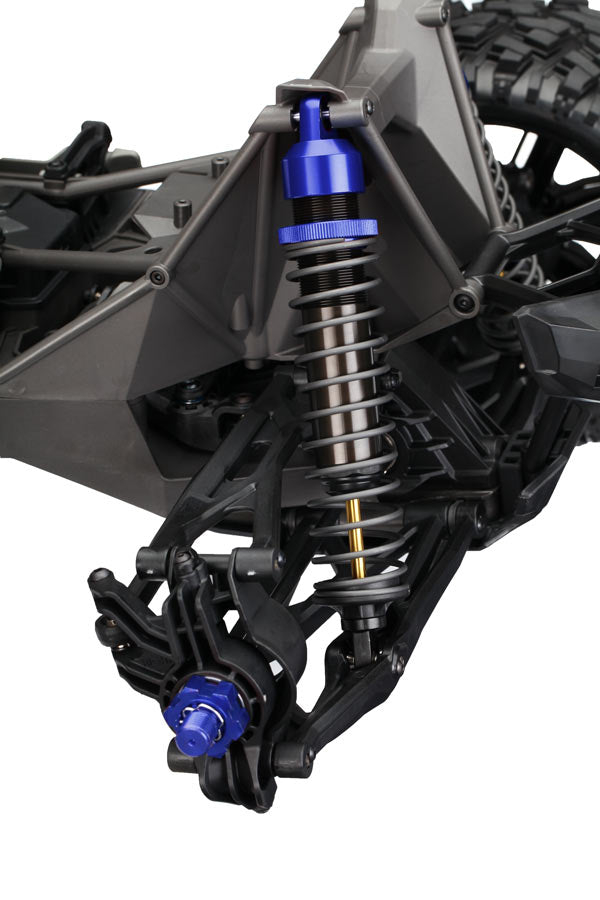 Traxxas 7764A Shock Caps Gtx Blue (4)