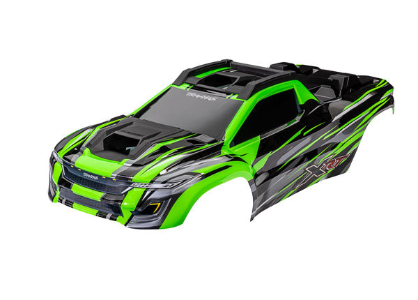 Traxxas 7812G Body Xrt Green Assembled