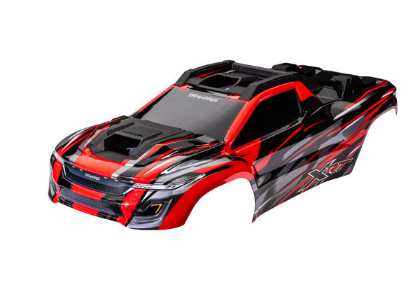 Traxxas 7812R Body Xrt Red Assembled