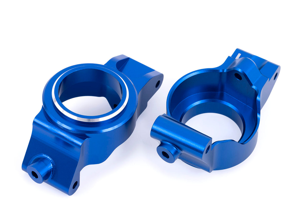 Traxxas 7832-Blue Caster Blocks Alum Blue