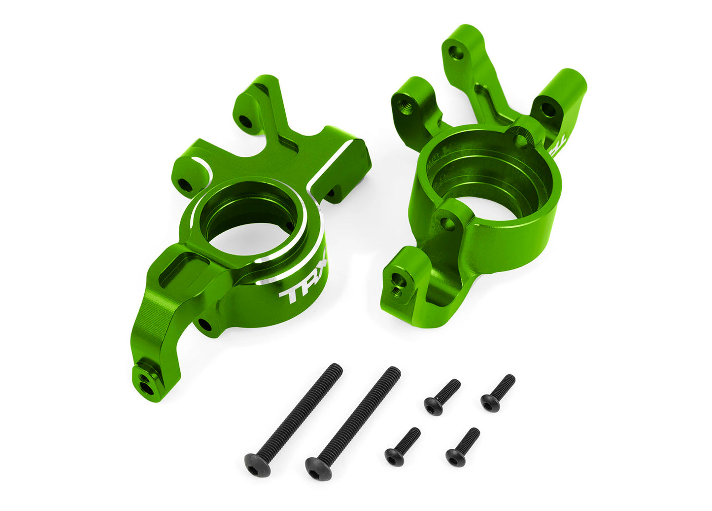 Traxxas 7836-Grn Steering Blocks Alum Grn