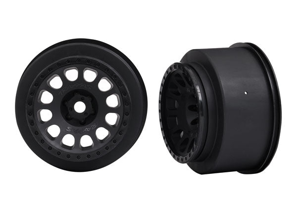 Traxxas 7874 Wheels Xrt Race Blk L&R