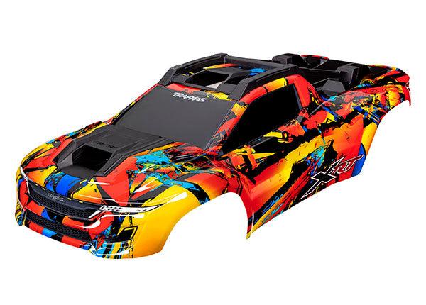 Traxxas 7898 Body Xrt Solar Flare Assembled