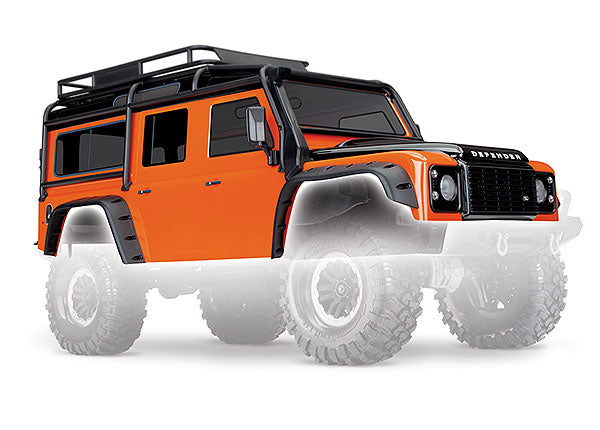 Traxxas 8011A Body Trx-4 Defender Orng Assm