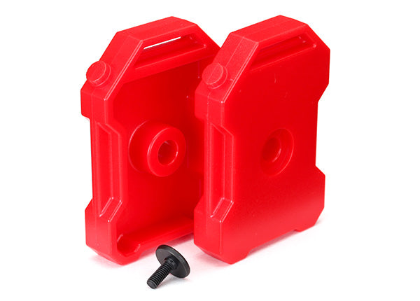 Traxxas 8022 Fuel Canisters Red (2)