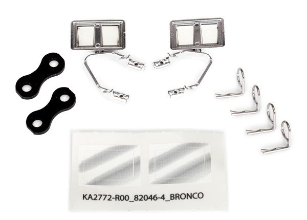 Traxxas 8073X Mirros Side Chrome L/R