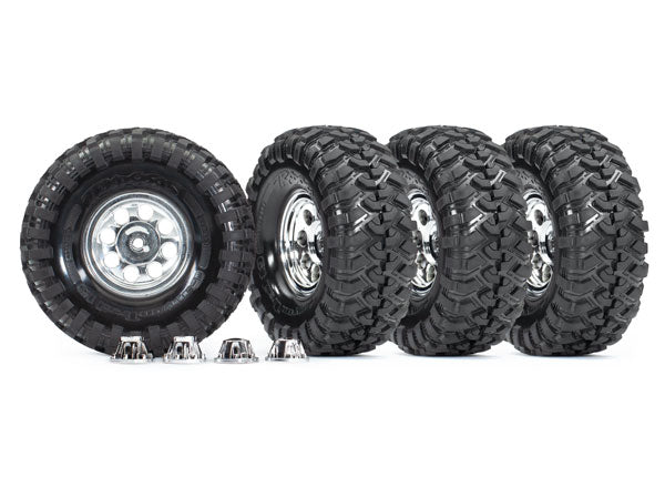 Traxxas 8183X T&W 1.9" Classic Chrm (4)