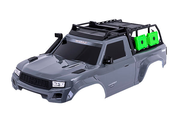 Traxxas 8213-Gray Body Trx-4 Sport Gray Clipless