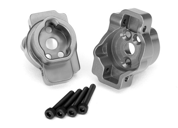 Traxxas 8256A Portal Axle Mount Rear Chrcoal