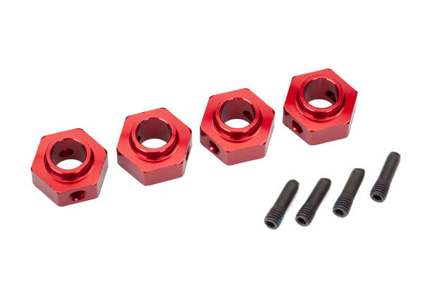 Traxxas 8269R Wheel Hub 12Mm Hex Alum Red