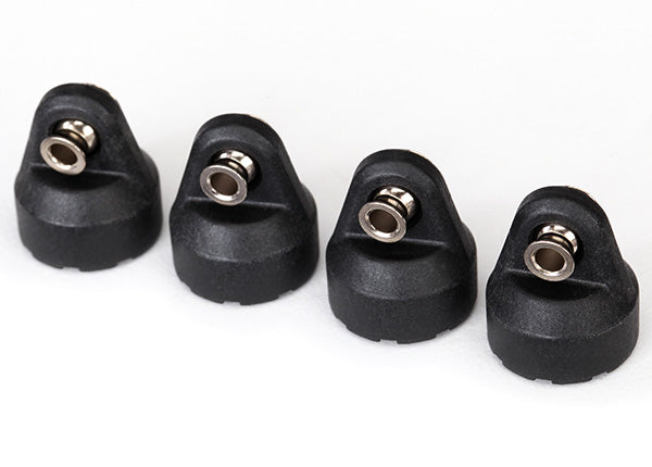 Traxxas 8361 Shock Caps Black Hollow Balls