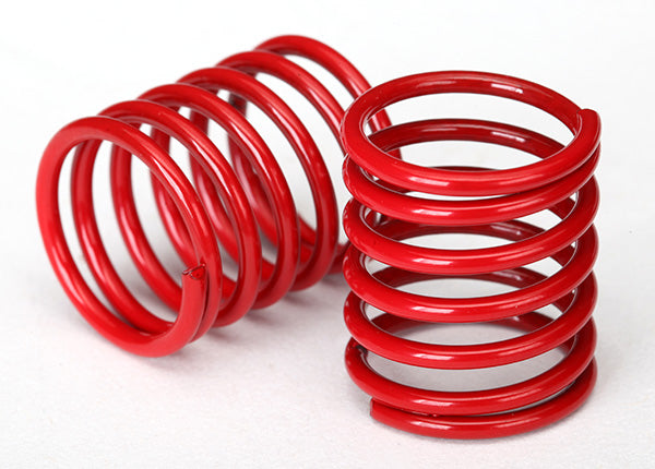 Traxxas 8362 Springs 3.7 Rate Red