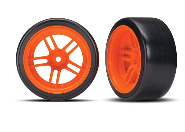 Traxxas 8377A T&W Ss Orng 1.9/Drift Frnt Tir