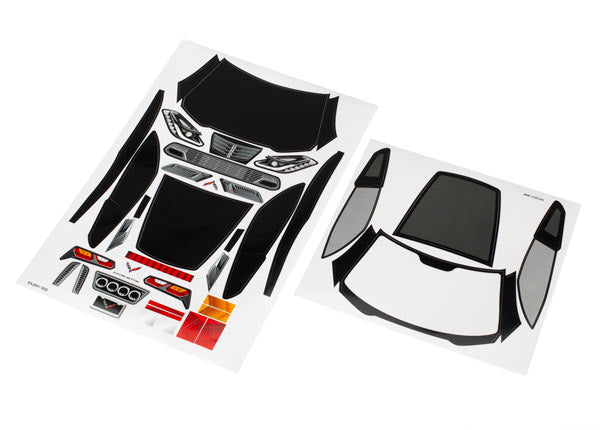 Traxxas 8387 Decal 4-Tec Corvette