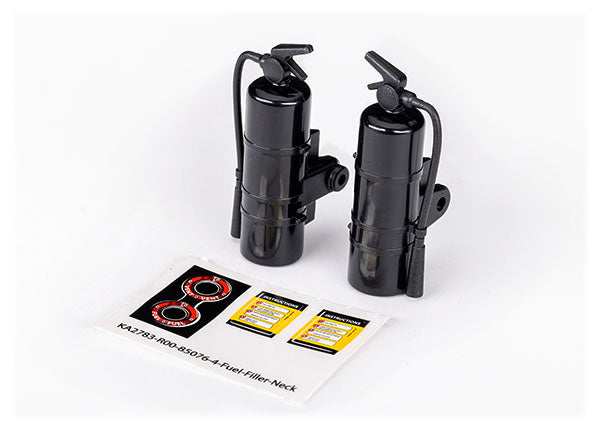 Traxxas 8422-Blk Fire Extinguisher Black (2)