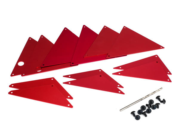 Traxxas 8434R Tube Chassis Inner Panel Red