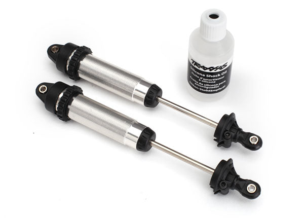 Traxxas 8460 Shock Gtr 139Mm Slvr Rear Th