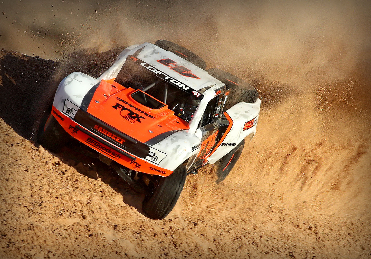 Traxxas 85086-4-Fox Unlimited Desert Racer