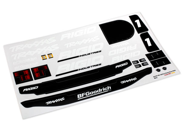 Traxxas 8516 Decal Udr Rigid