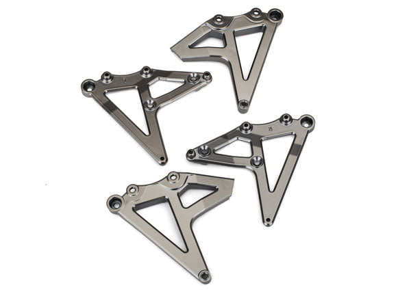 Traxxas 8538X Shock Mount Rear L/R Satin Blk