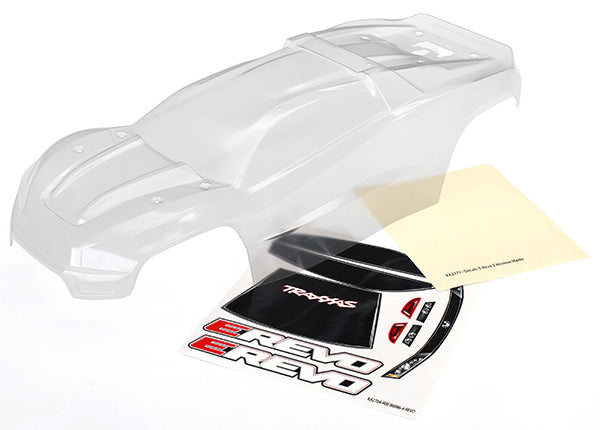 Traxxas 8611 Body E-Revo 2 Clear Decal