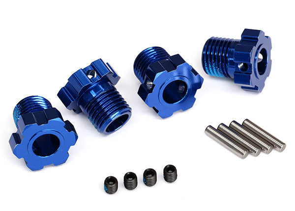 Traxxas 8654 Wheel Hub 17Mm Splined Blue