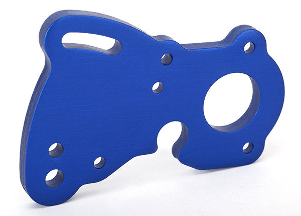 Traxxas 8690 Motor Plate Blue Aluminum