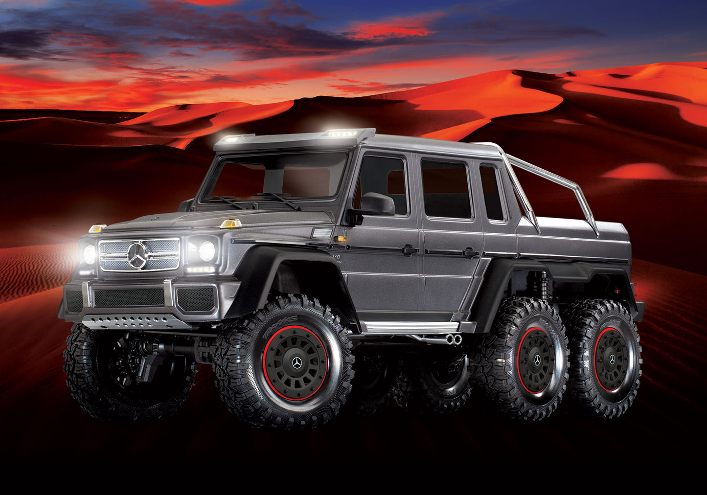 Traxxas 88096-4-Slvr Trx-6 Mercedes-Benz� G 63�