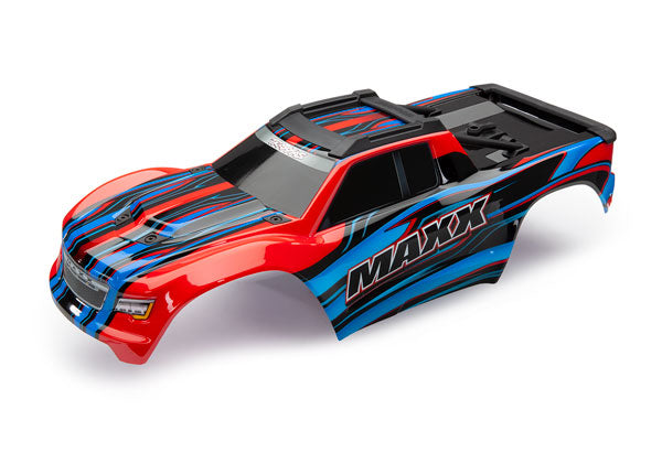 Traxxas 8911P Body Maxx Red