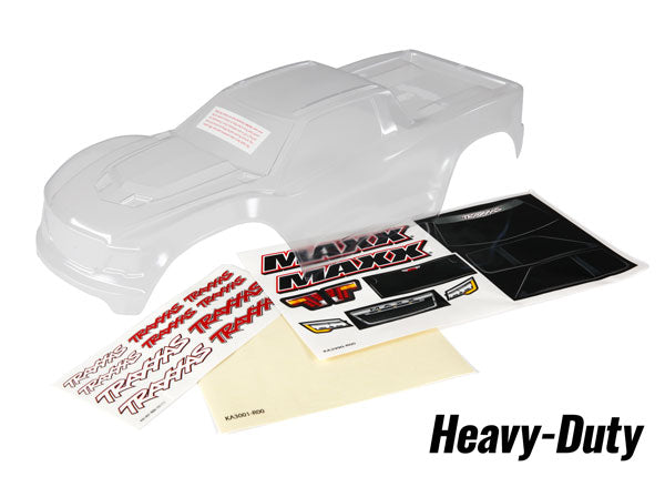 Traxxas 8914 Body Maxx Clear Heavy Duty