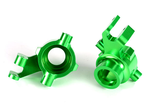 Traxxas 8937G Steering Block L&R Green