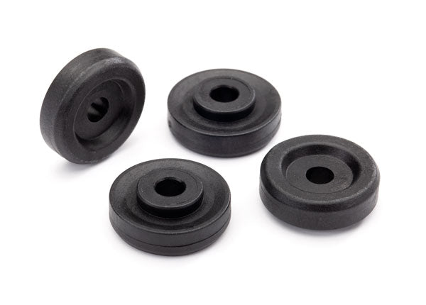 Traxxas 8957 Wheel Washers, Black (4)