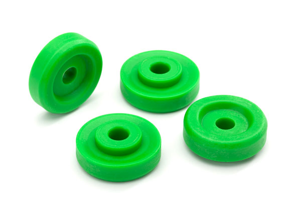 Traxxas 8957G Wheel Washers, Green (4)